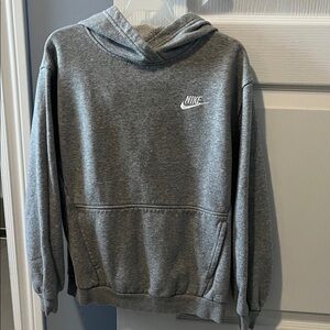 Boys Medium Nike Heather Grey tracksuit  - Hoodie plus jogger set